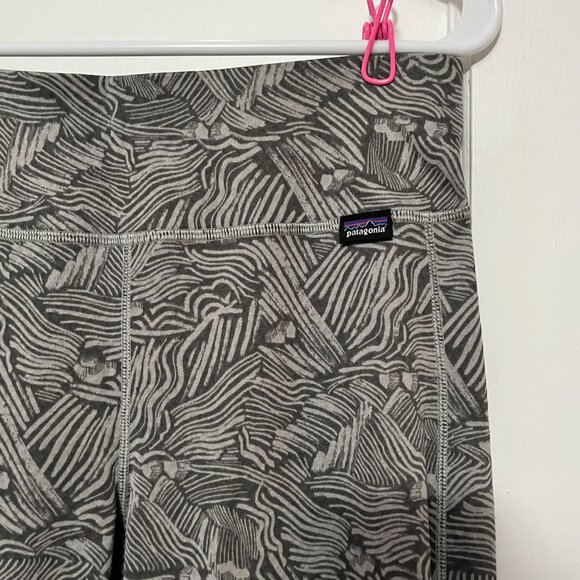 Patagonia women's leggings capilene midweight base layer salt grey size small - Picture 4 of 6